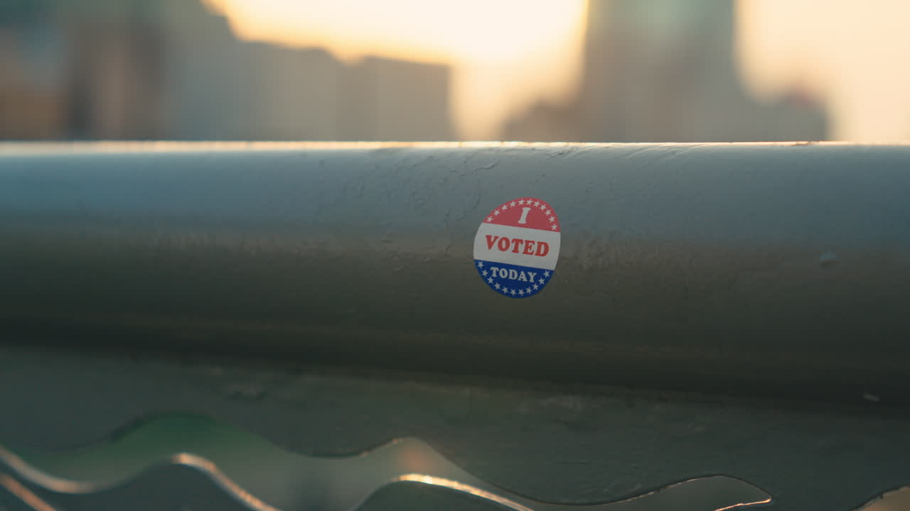 Photos of I Voted Today Stickers