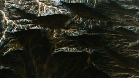 view of the alien planet landscape