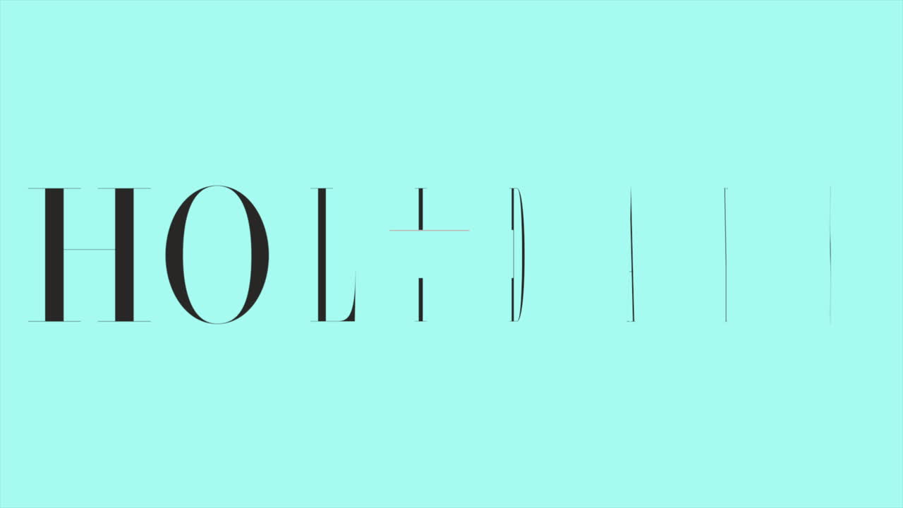 휴일은 단순한 우아함으로 계절을 축하합니다.