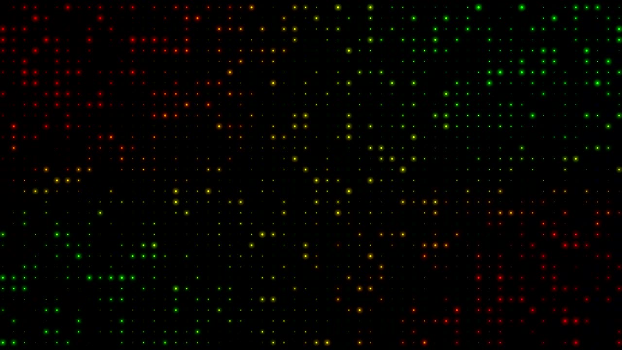 4k led luces de colores en el escenario