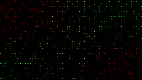 4k led luces de colores en el escenario