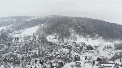 This-is-a-drone-footage-in-4k-100Mbps-of-Zakopane,-Krakow,-Poland