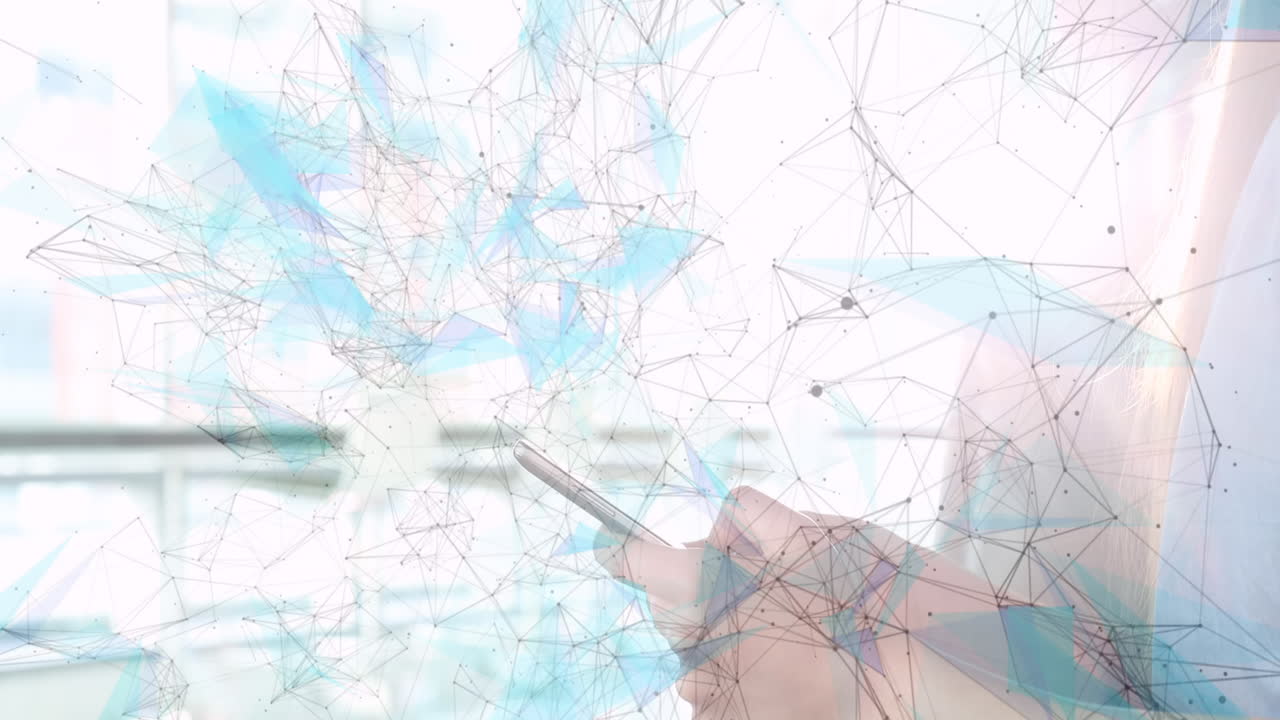 스마트폰을 사용하는 아프리카계 미국인 여성에 대한 연결 네트워크