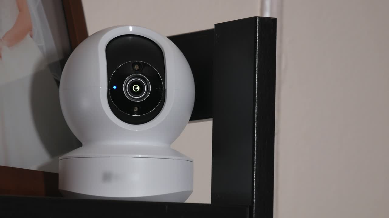 Surveillance video system. Security camera for private safety. Concept of home security system for protection CCTV.