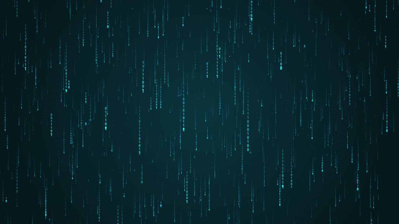 4k 3d digital cyber technology dot point connect line wave line design background tech innovation