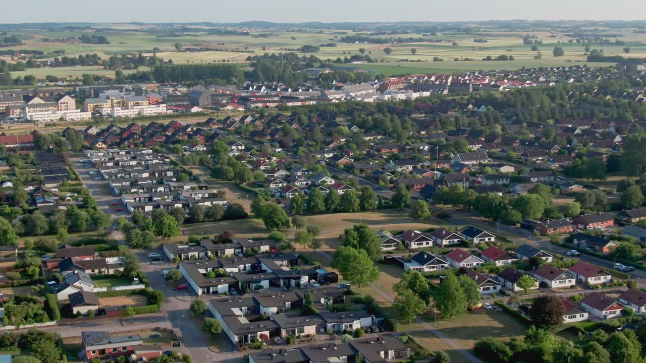 Boligområde i Staffanstorp by.