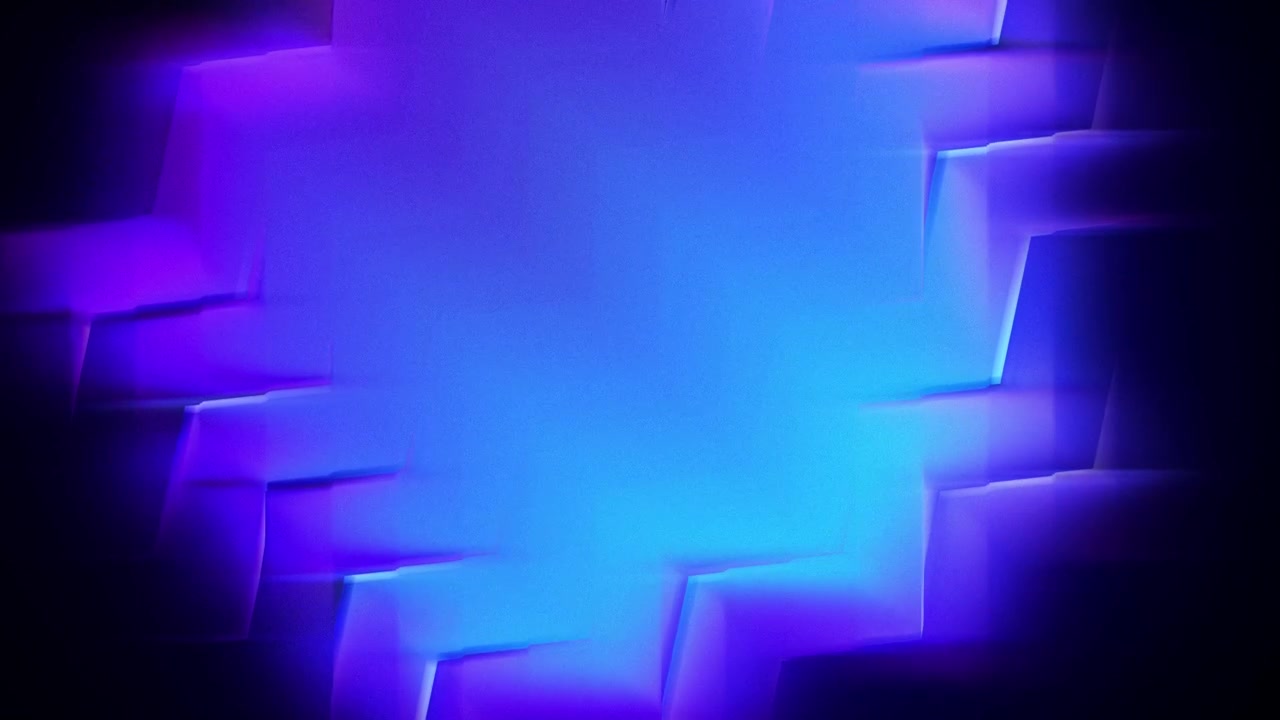 Abstract Blue and Purple Zigzag Pattern Motion Background