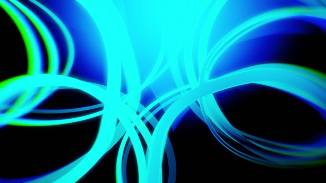 Abstract Glowing Lines