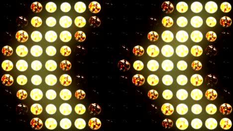 4k animado luces intermitentes fondo de la pared