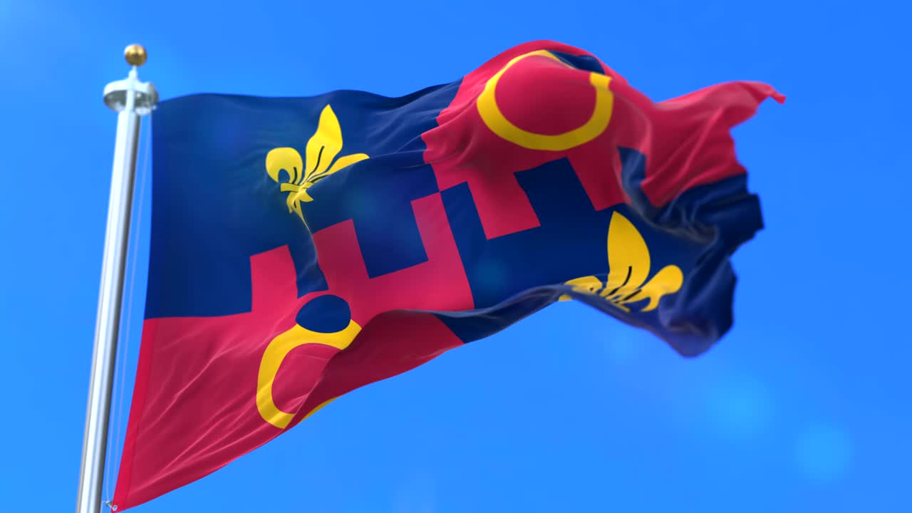 미국 메릴랜드 주 몽고메리 카운티의 국기 - 루프