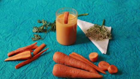 isolated carrots
