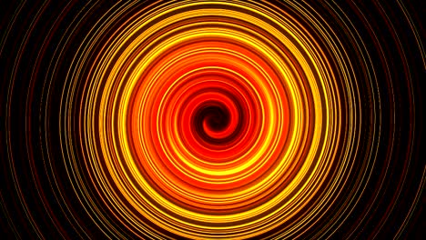 líneas giratorias y giratorias en espiral abstractas, fondo generado por computadora, fondo de renderización 3d