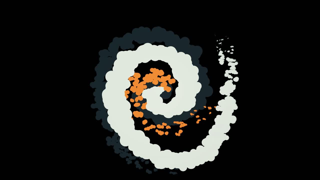 추상적인 나선형 패턴