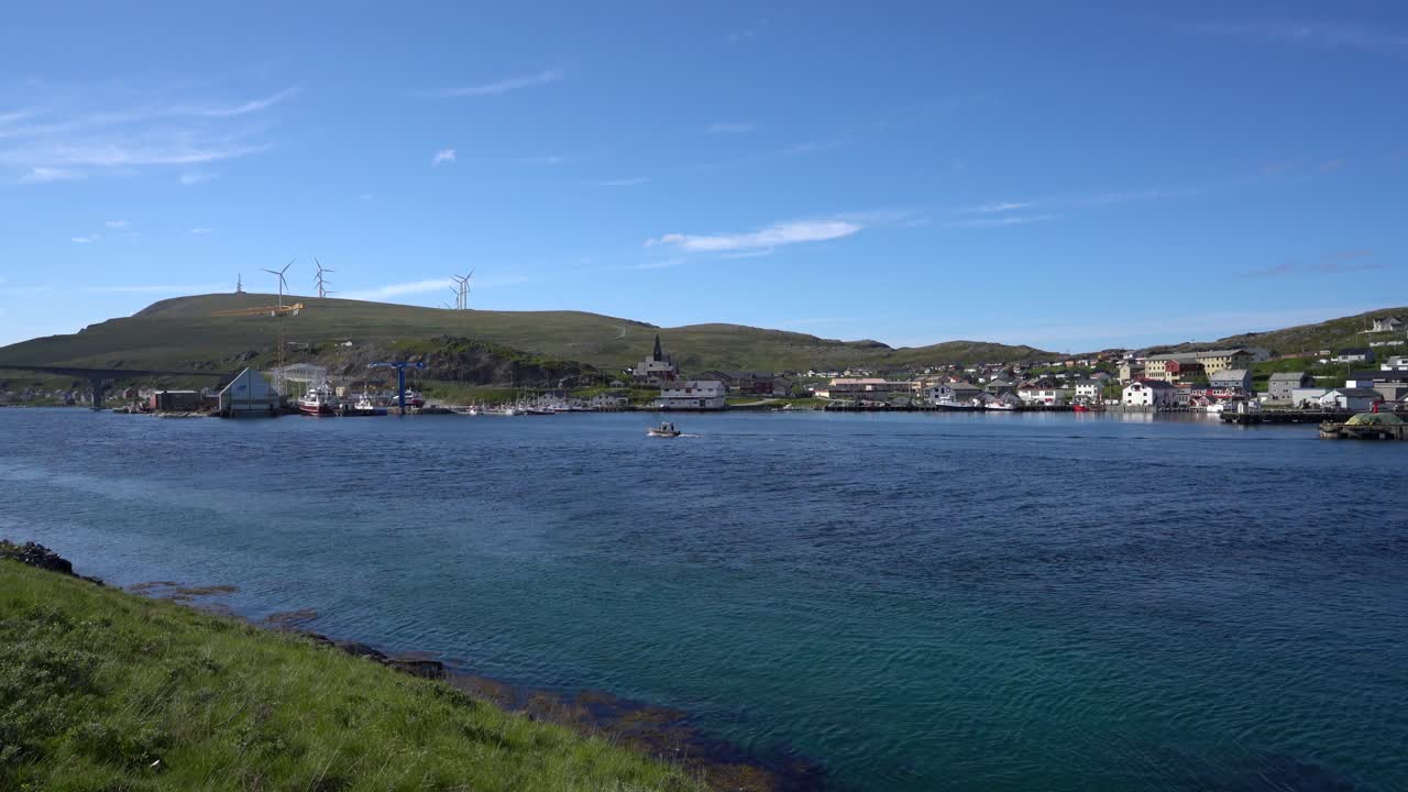 하보이스운드, 아름다운 자연 북부 노르웨이.