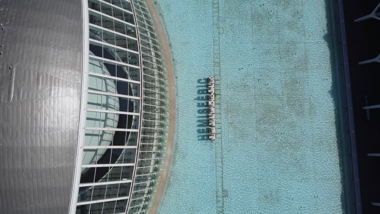 Valencia Spain City of Arts and Sciences modern building architectural complex