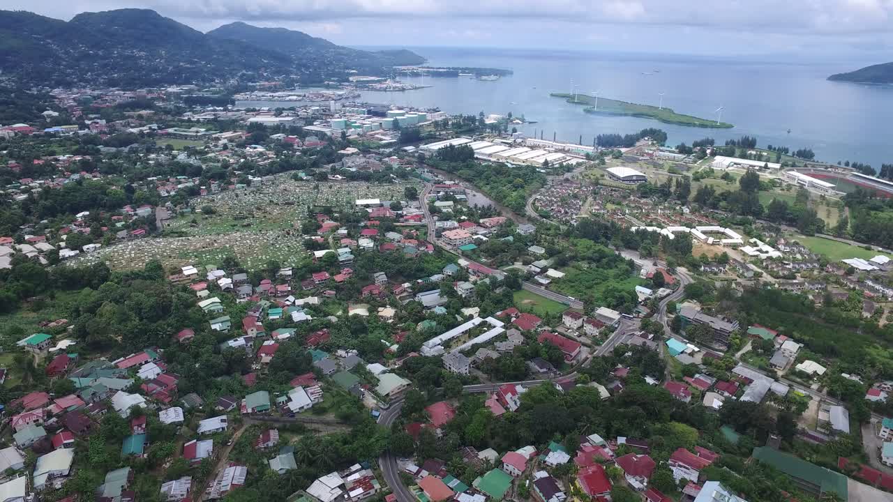 Seychelles Maheisland victory village mountain.