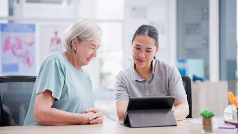 Doctor,-senior-woman-and-tablet-for-medical