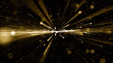 particles gold glitter bokeh award dust abstract background loop