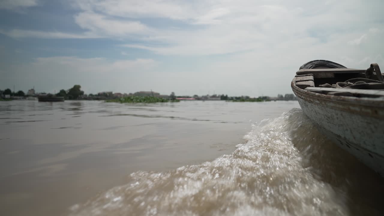강을 건너는 목선, 아시아 메콩 델타 강 생태의 경제적 도전과 기후 변화