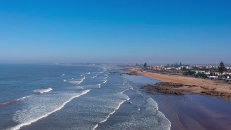 Toma-Aérea-De-Drones-En-La-Playa-De-Casablanca