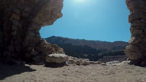 paleo pili un sitio histórico en la isla de kos en grecia
