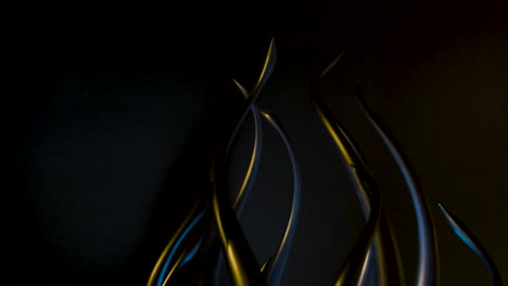 diseño abstracto parecido a una llama