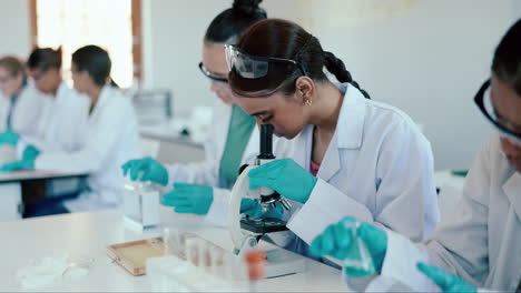 ciencia, aprendizaje y estudiantes en el laboratorio