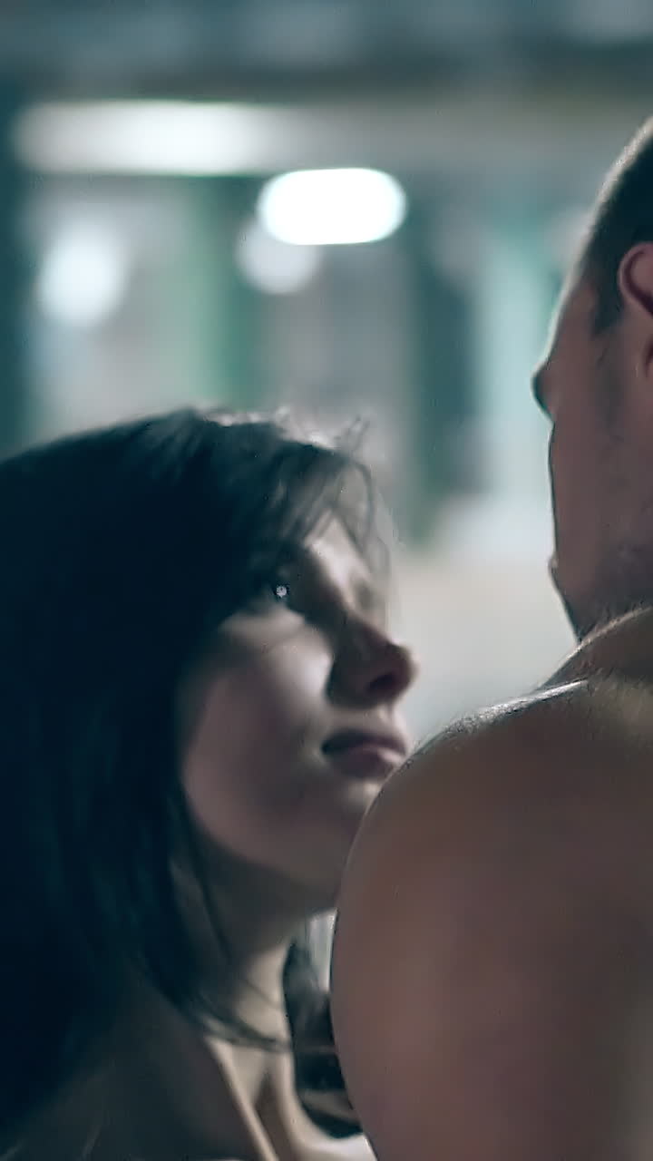 커플의 클로즈업