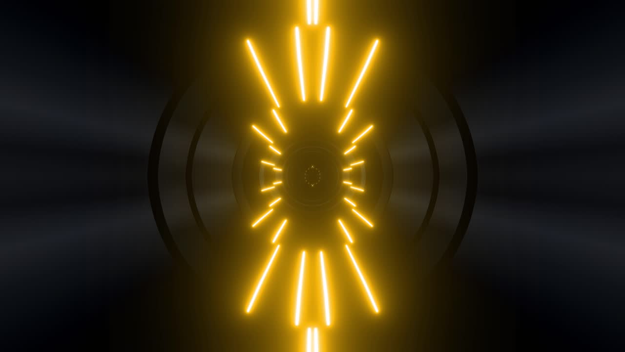 Neon Tunnel Visual