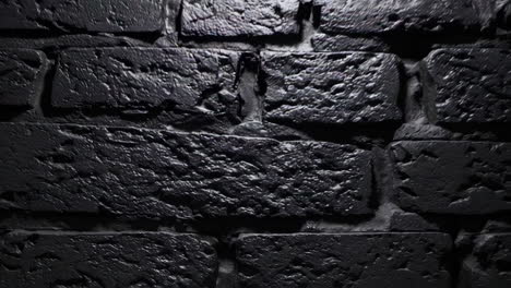black brick wall texture