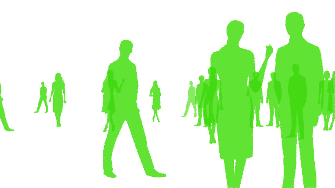 la gente va a [bucle]