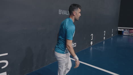 pilota valenciana backhand volley training