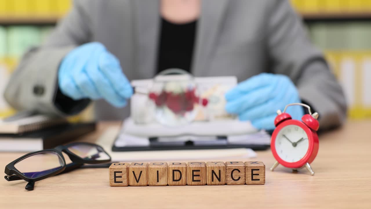 Evidence at a Crime Scene