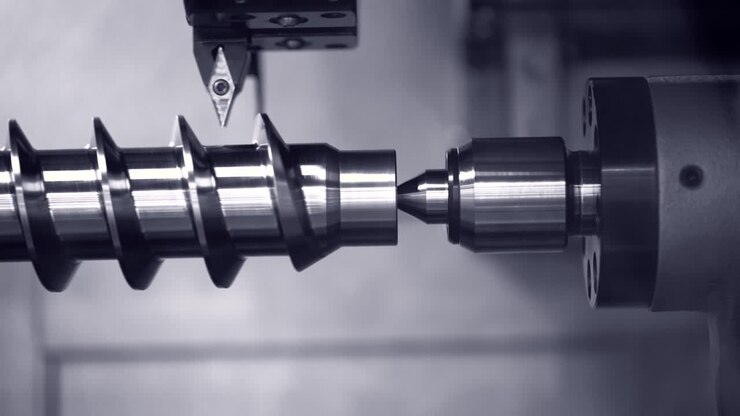 Metalworking CNC milling machine.