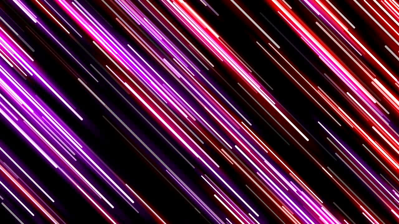 animación de energía de dibujos animados en diferentes colores. 4k.