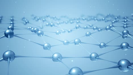 estructura molecular abstracta
