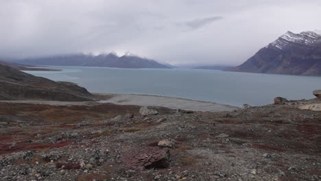 greenland landscape in spring season