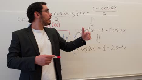stem educator teaching advanced calculus
