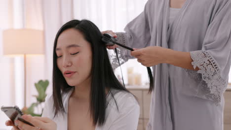 Hair-iron,-wedding-hairdresser-home-salon