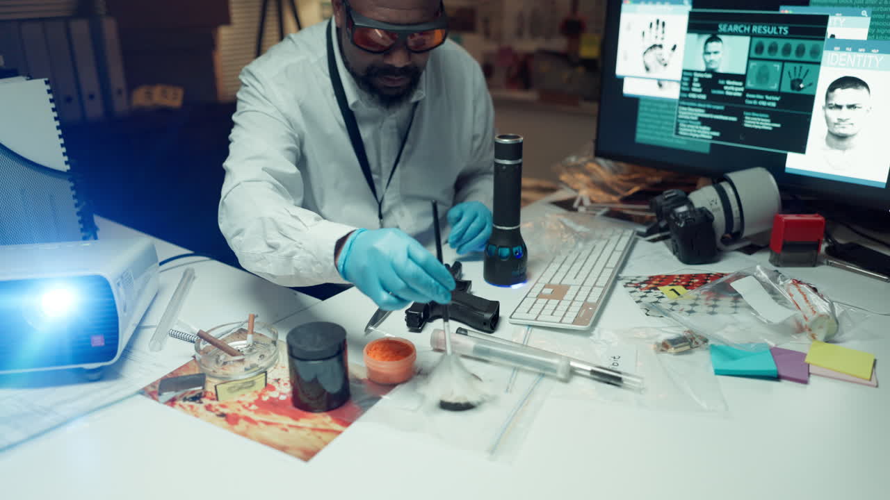 investigación de la escena del crimen