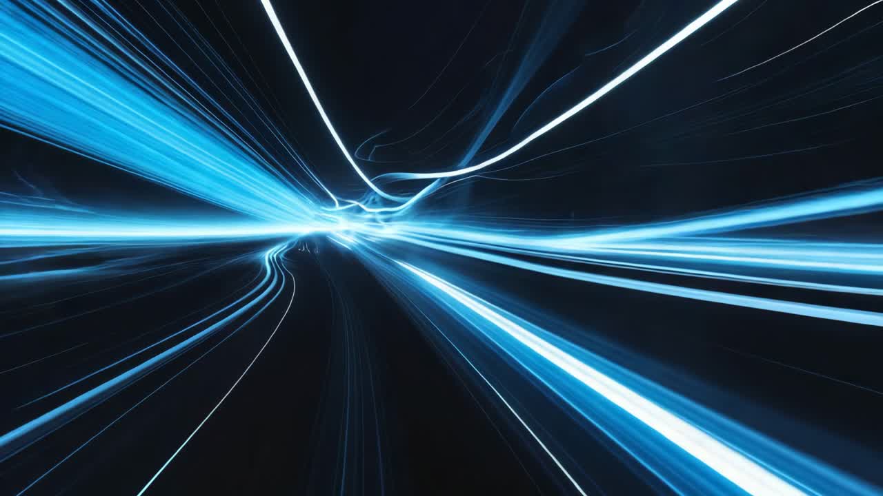 Abstract Light Trails