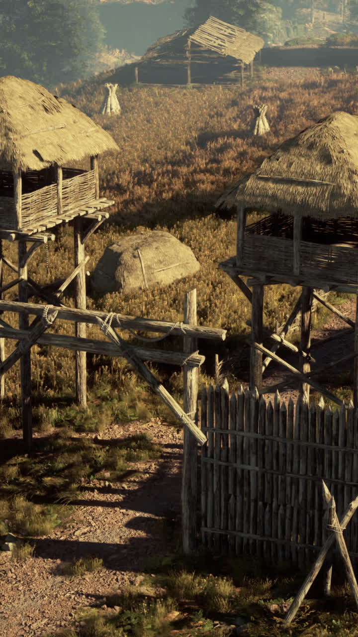 고대 요새 마을