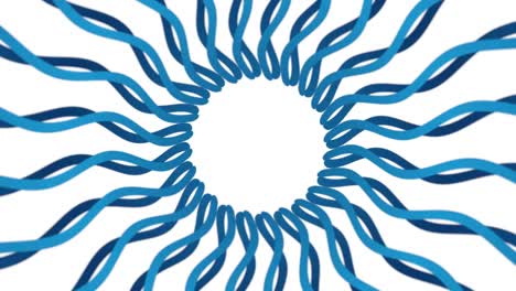 rayos y ondas azul fondo animado