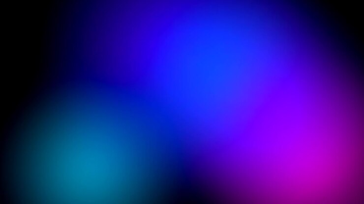 Abstract Motion Background with Soft Glowing Blue and Purple Light