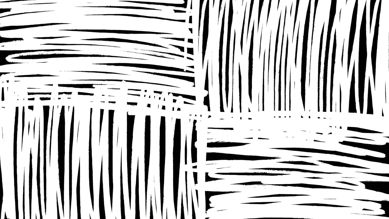Abstract Hand-Drawn Scribble Pattern with Black and White Lines