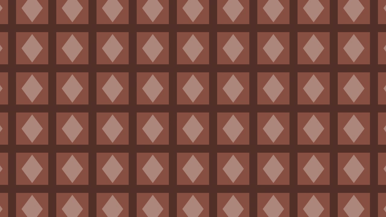 Brown Geometric Pattern