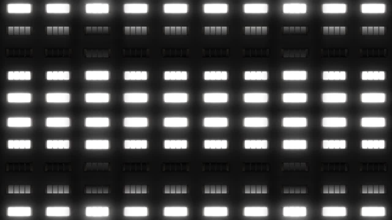 Abstract Light Pattern on Grid