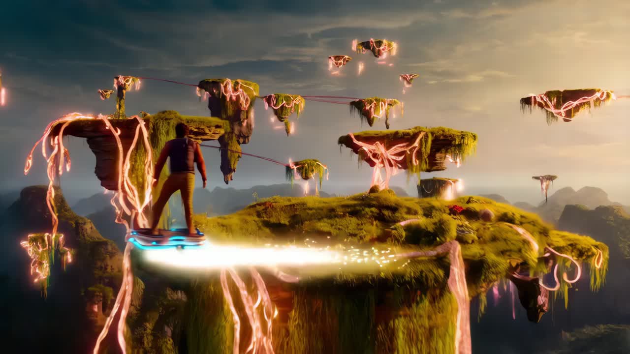 la aventura de las islas flotantes