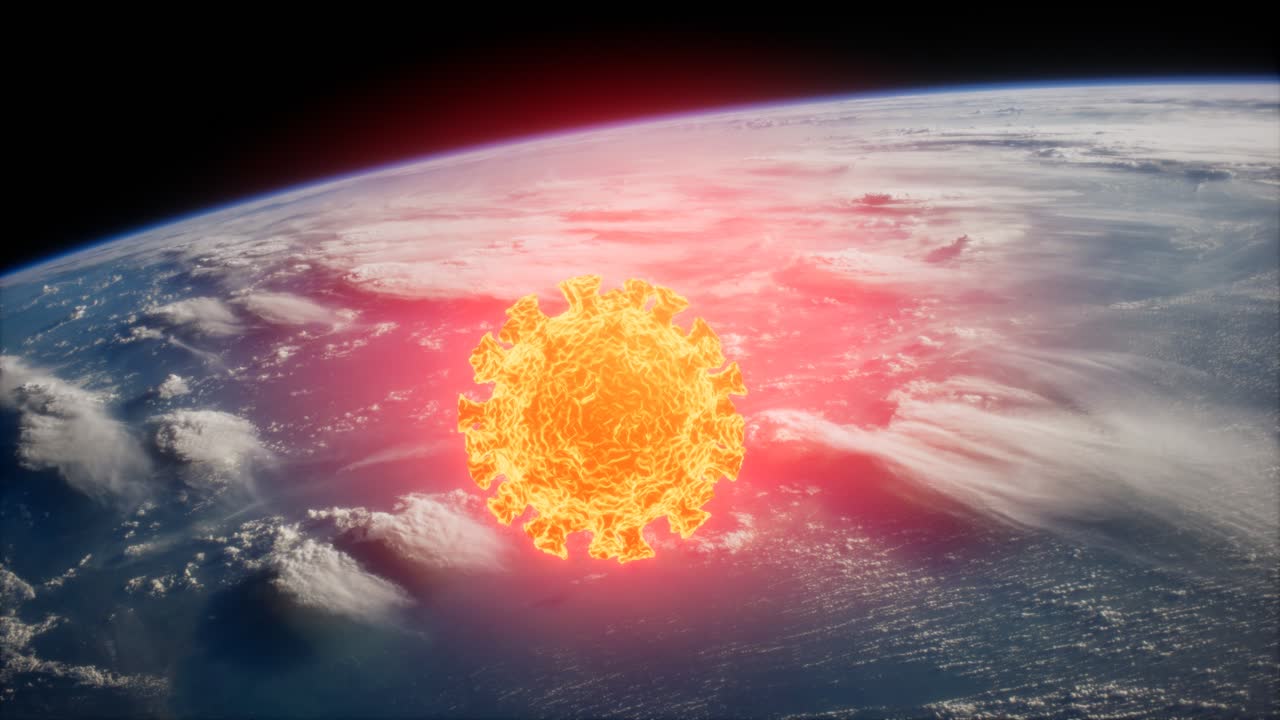 코로나바이러스 코로나19 지구  ⁇ 도