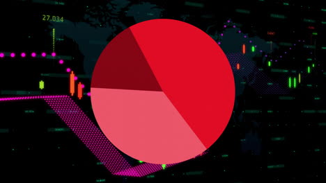 Animation-of-data-processing-over-black-background